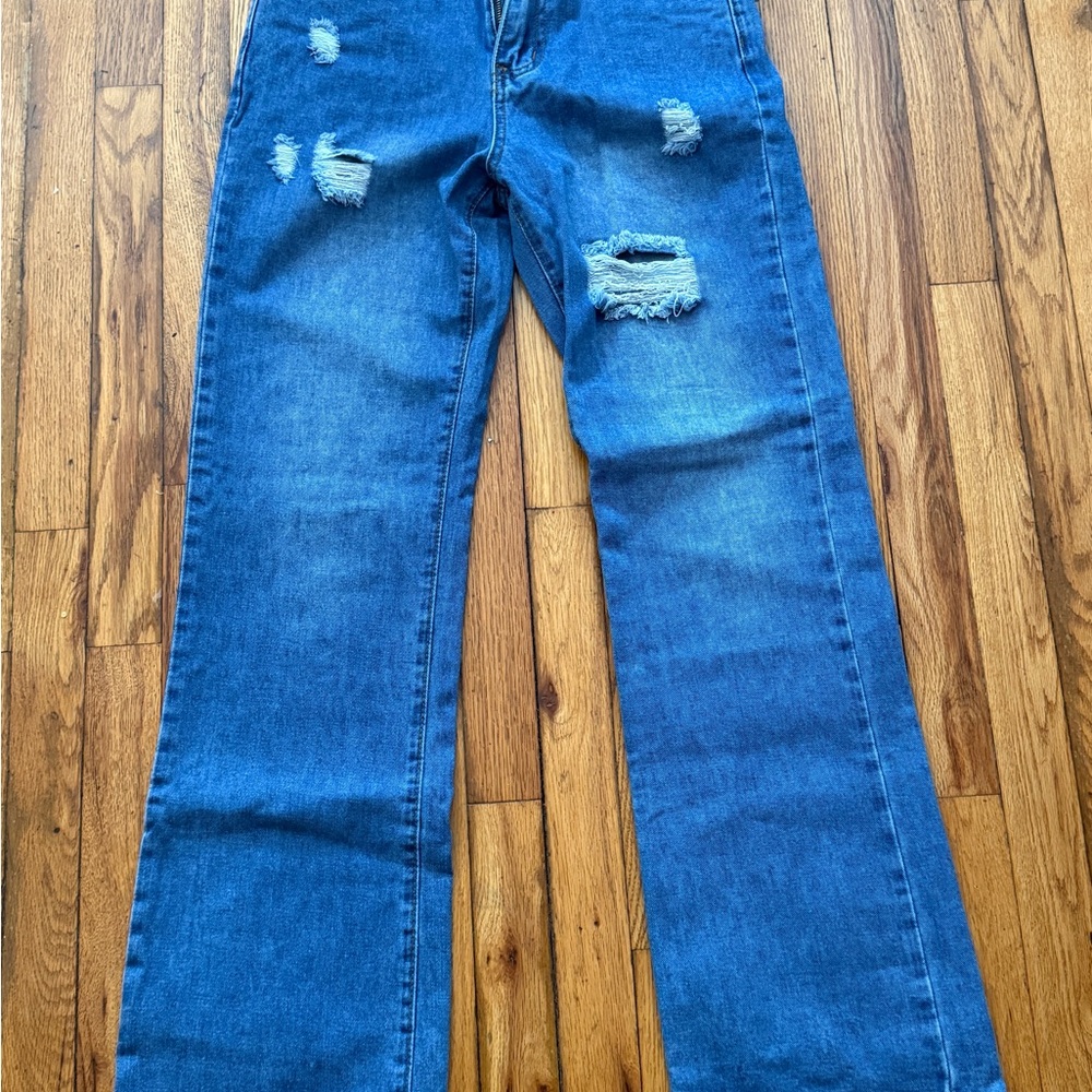 NEW Women's Jeans wide leg waist 27-29